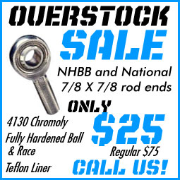 Overstock Rod End Sale